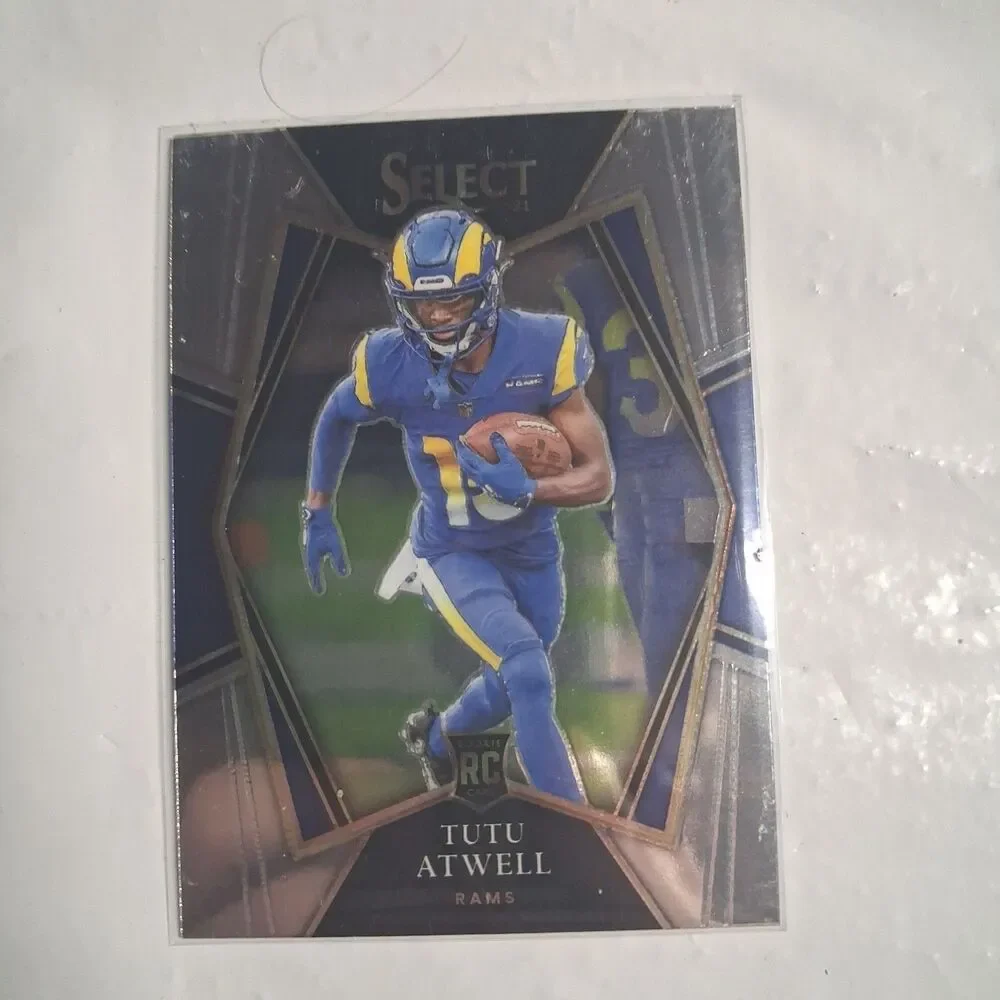 2021 Panini Select - Premier Level Tutu Atwell #161 Silver Prizm (RC)